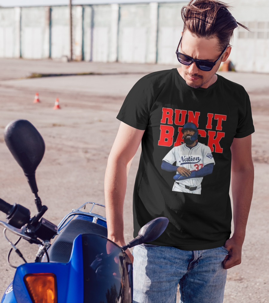Teoscar Hernández Run It Back Nation 37 Los Angeles Baseball Collection T-Shirt