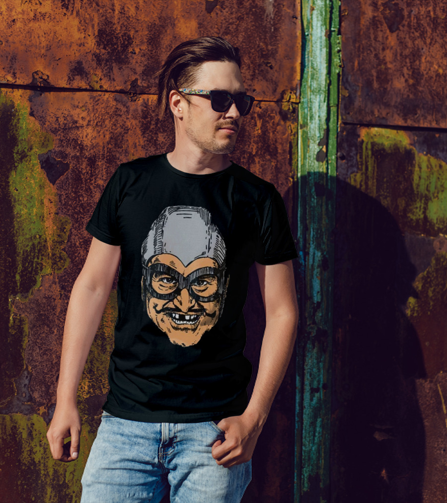 Aquabats Bat Commander Masked Hero Face T-Shirt