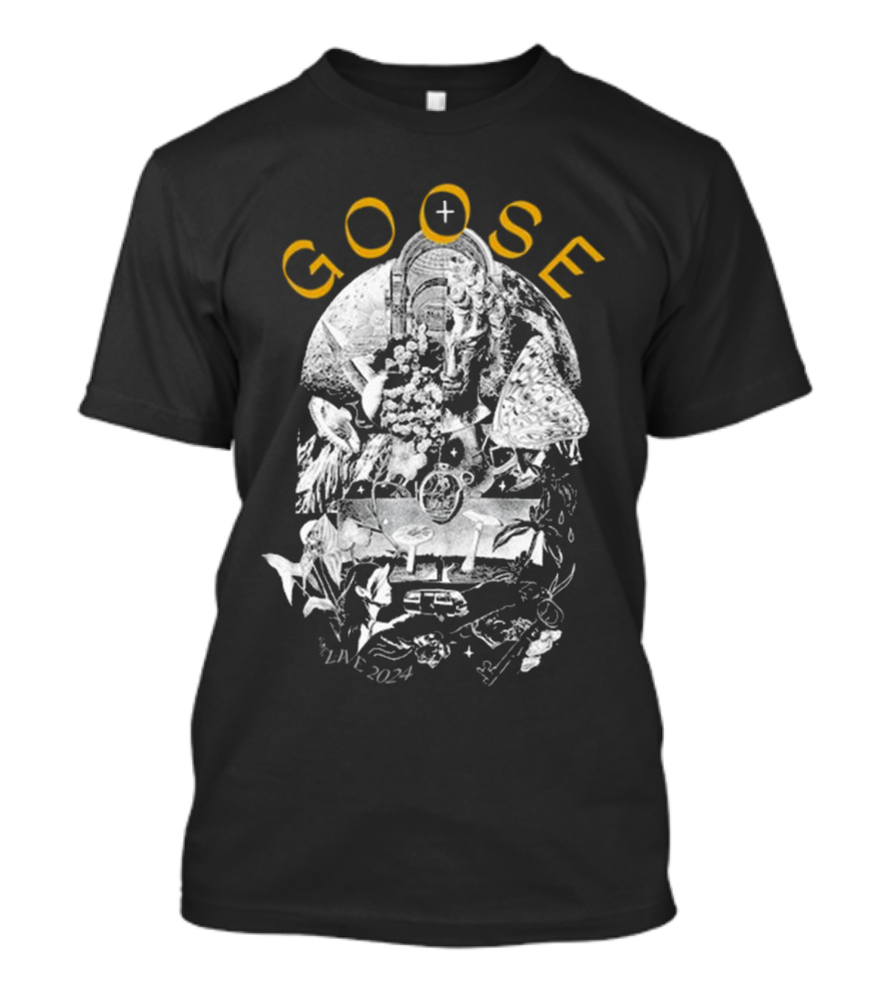 Goose Live 2024 Vibrant Collage T-Shirt
