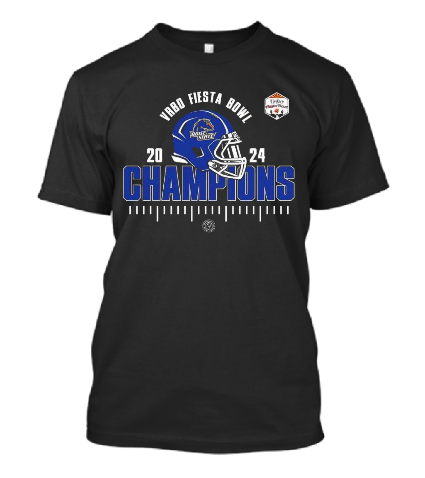 Boise State Broncos 2024 Vrbo Fiesta Bowl Champions College Football Playoff Classic T-Shirt