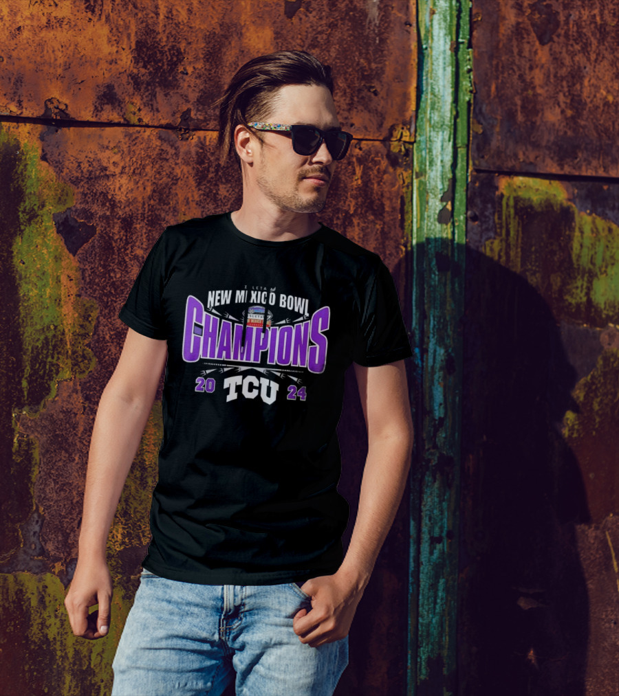 New Mexico Bowl Champions 2024 TCU Football T-Shirt