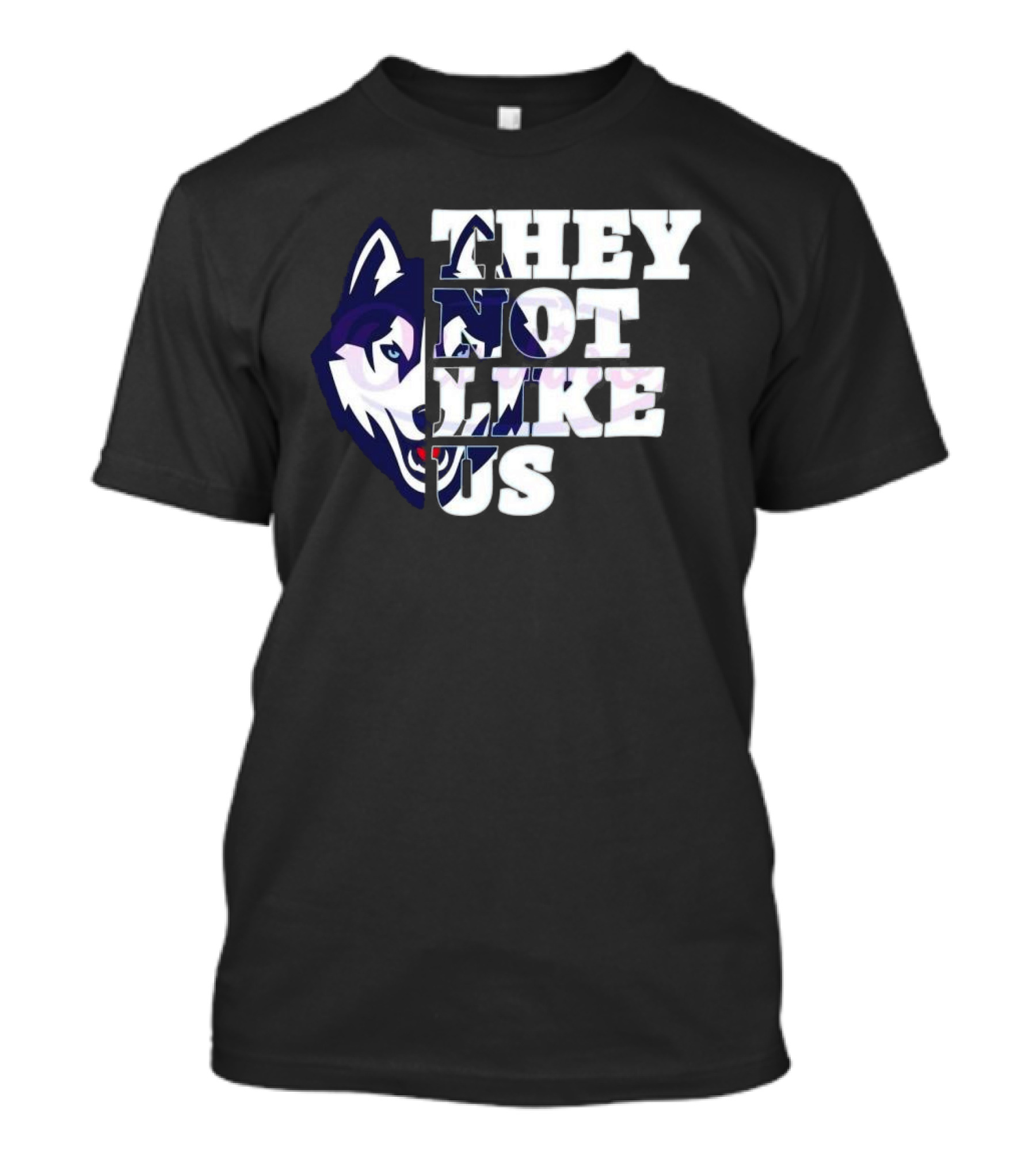 They Not Like Us Uconn Huskies Football 2025 T-Shirt