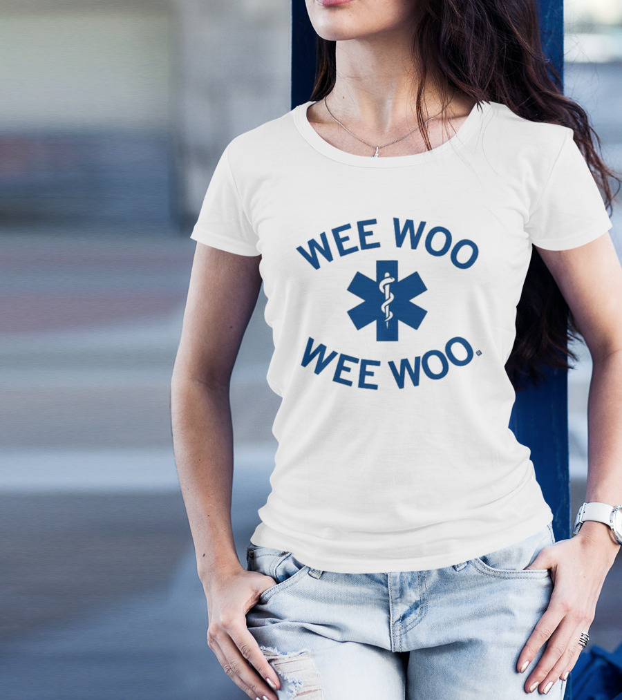 Wee Woo Wee Woo Star Of Life T-Shirt