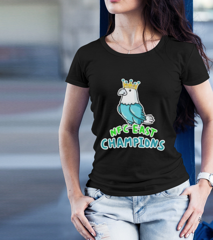 Philadelphia Eagles Cute Mascot NFC East Champions T-Shirt