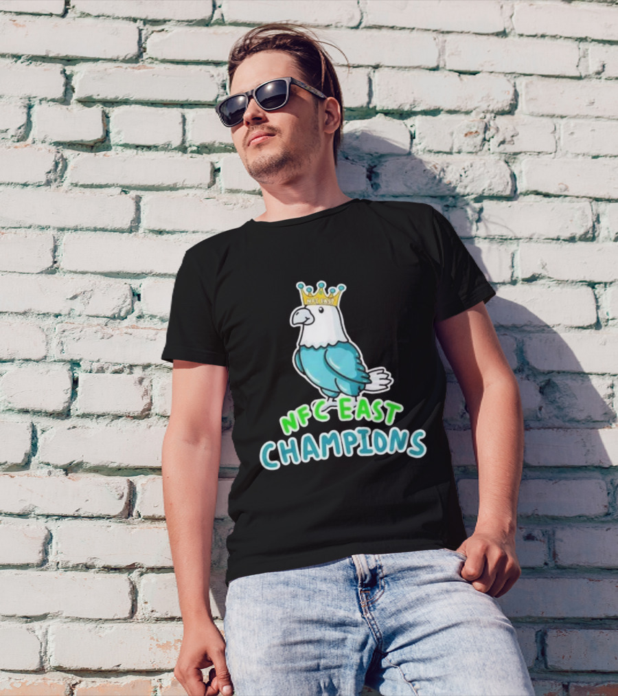 Philadelphia Eagles Cute Mascot NFC East Champions T-Shirt