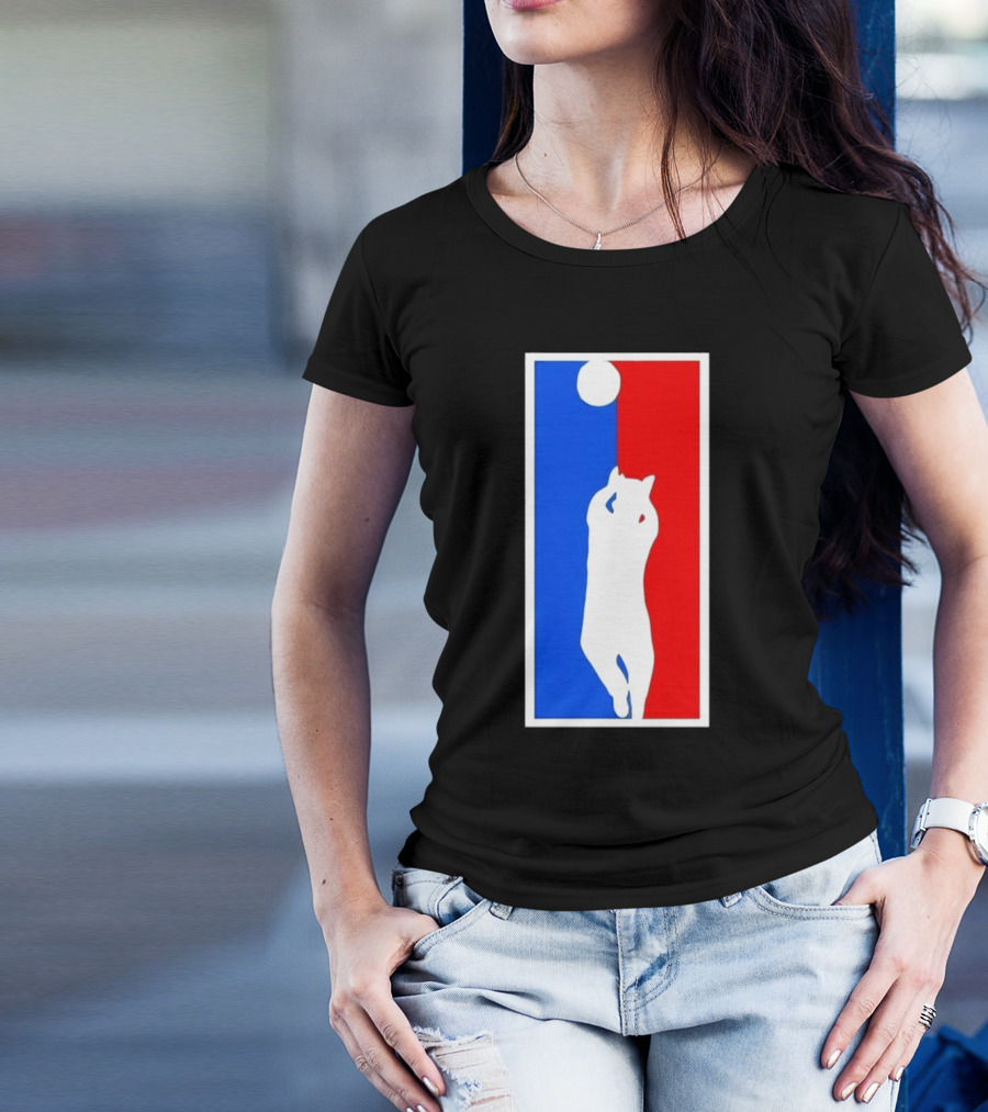 Brad Williams Cat Logo Basketball T-Shirt