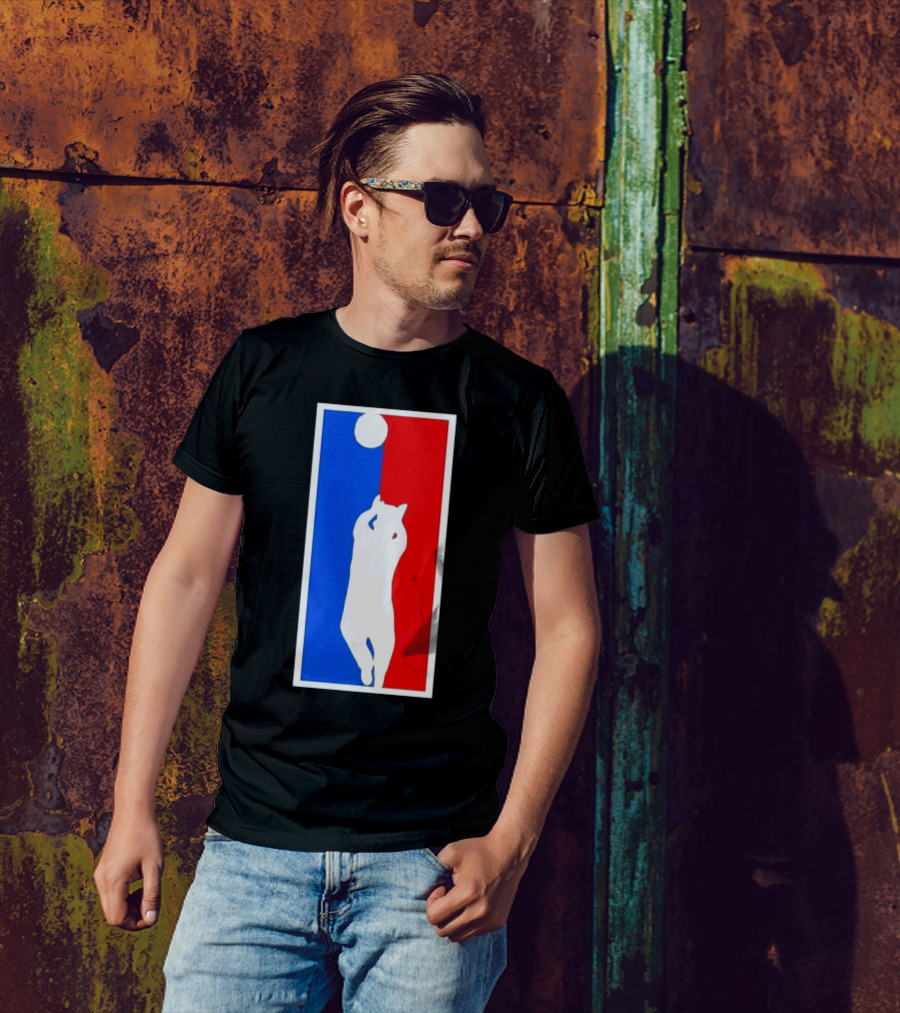 Brad Williams Cat Logo Basketball T-Shirt