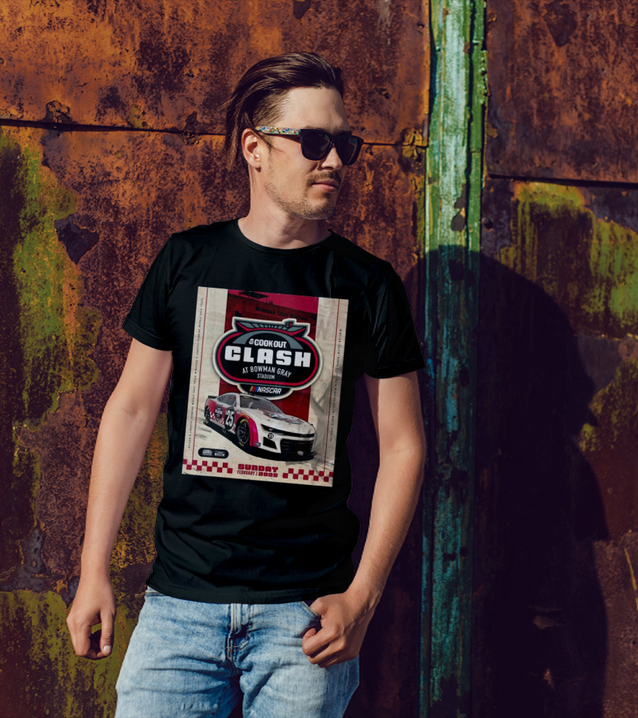 Cook Out Clash NASCAR February 2 2025 Bowman Gray Stadium Winston-Salem North Carolina T-Shirt