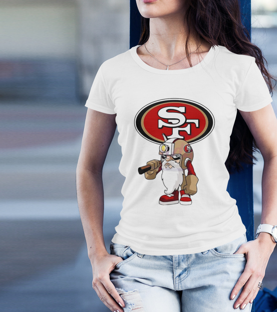 Rush Zone San Francisco 49ers NFL Cartoon Character 2025 SF T-Shirt