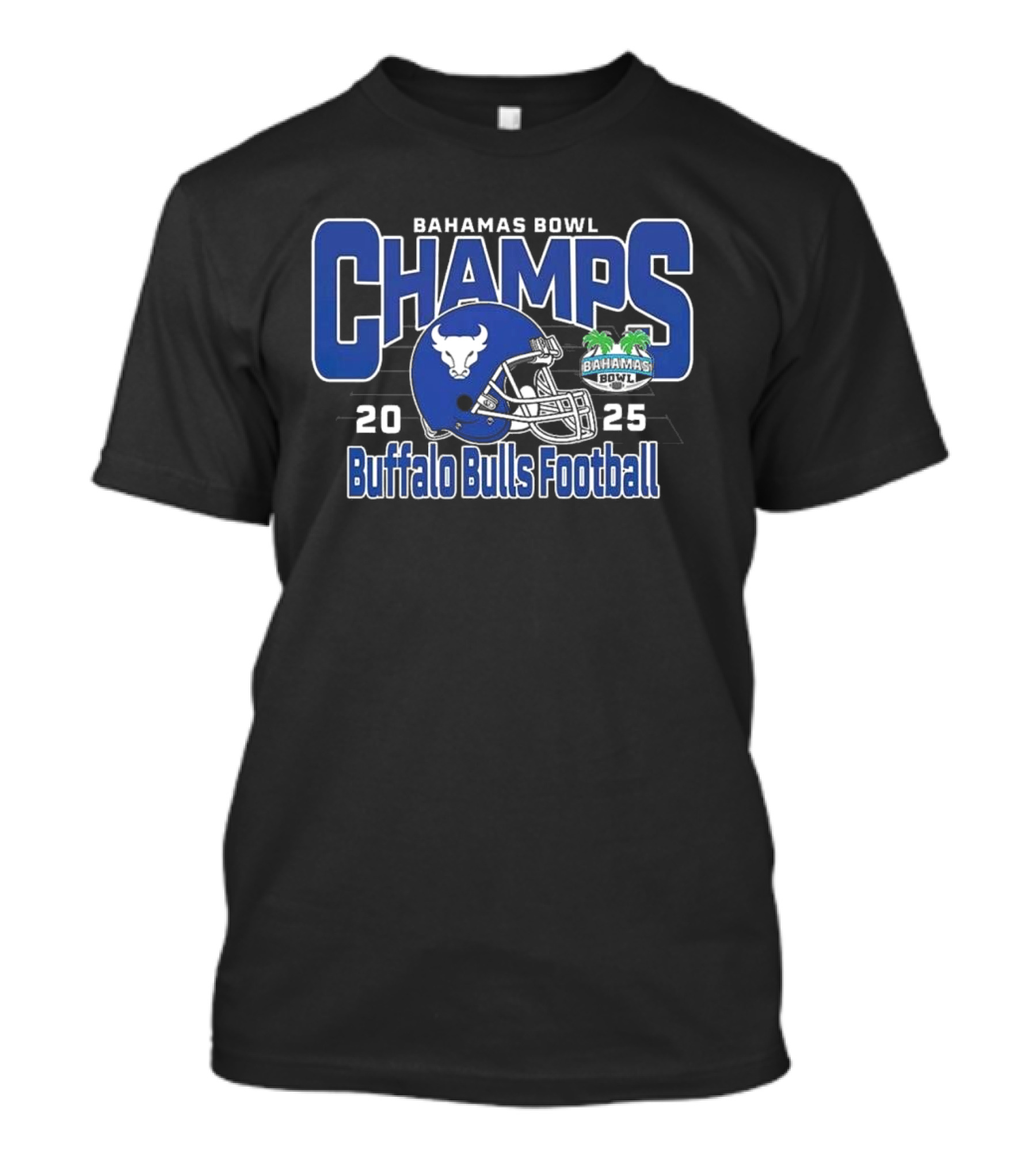 Bahamas Bowl Champs Buffalo Bulls Football 2025 Victorious T-Shirt