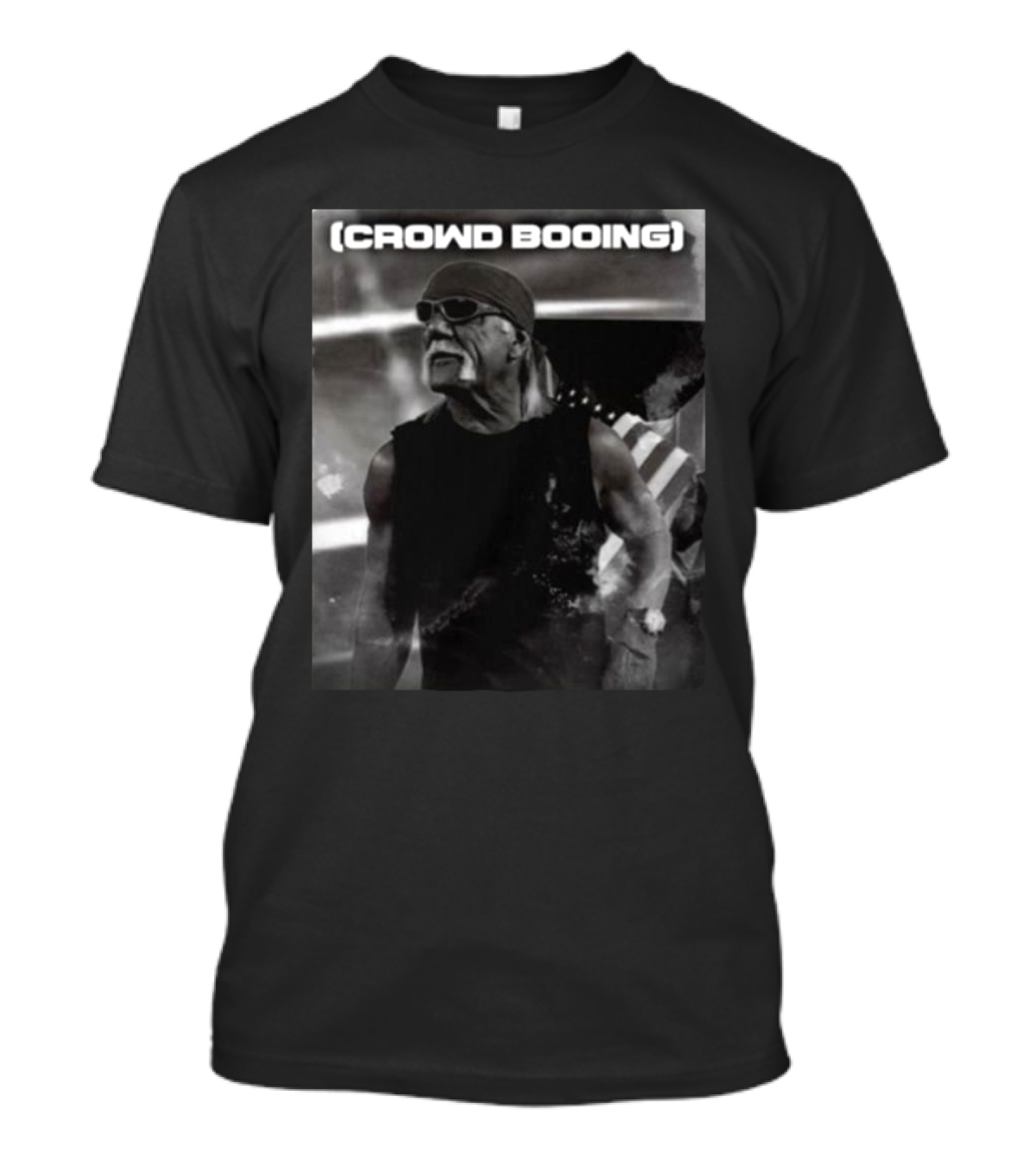 Itstomscustoms Hulk Hogan Crowd Booing T-Shirt