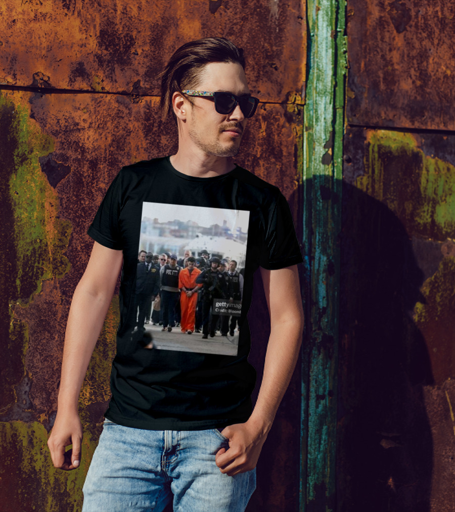 Loloverruled Luigi Mangione Late Contender For Year Prisoner Surrounded By Police T-Shirt