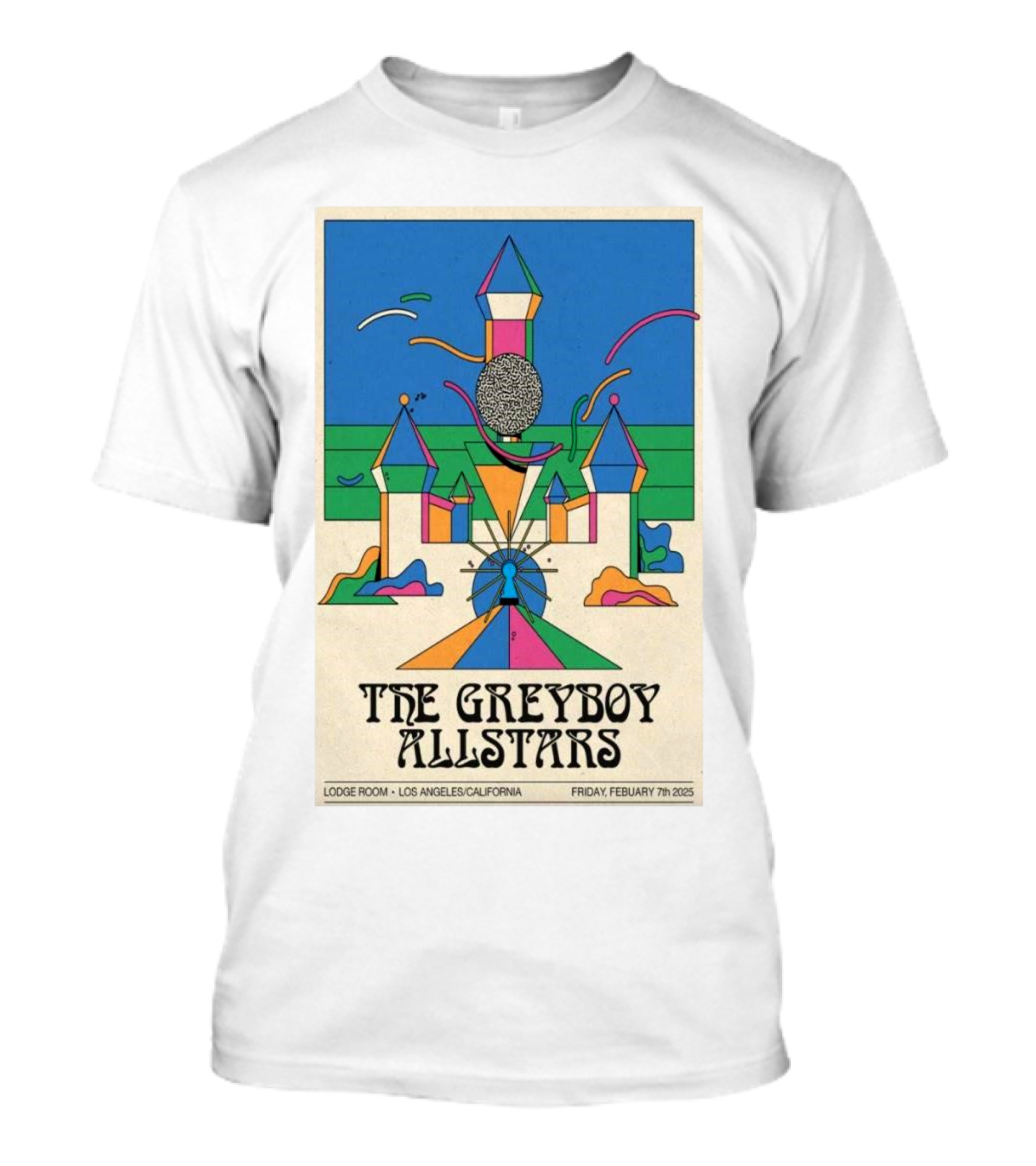 The Greyboy Allstars Live At Lodge Room Los Angeles February 7th 2025 T-Shirt