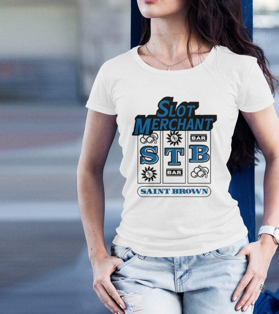 Slot Merchant STB Bar Saint Brown Amon-ra St Brown T-Shirt