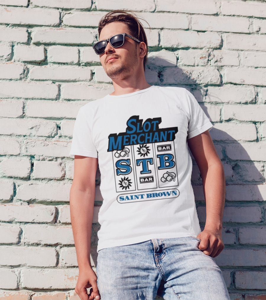 Slot Merchant STB Bar Saint Brown Amon-ra St Brown T-Shirt