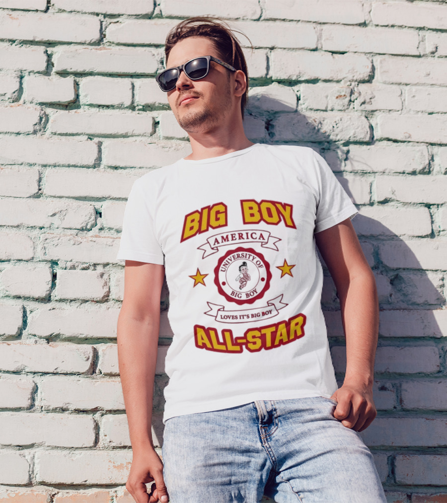 Big Boy University Of America All-Star Loves It's Big Boy T-Shirt