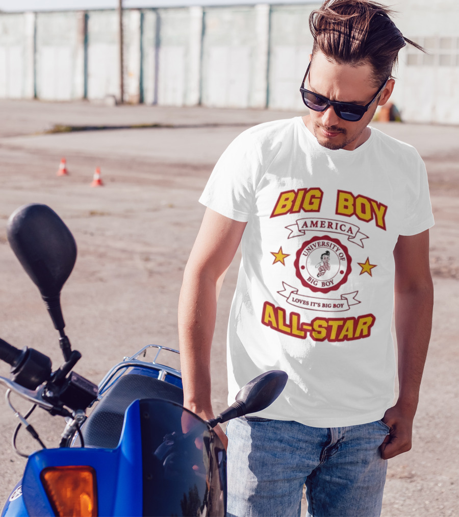 Big Boy University Of America All-Star Loves It's Big Boy T-Shirt