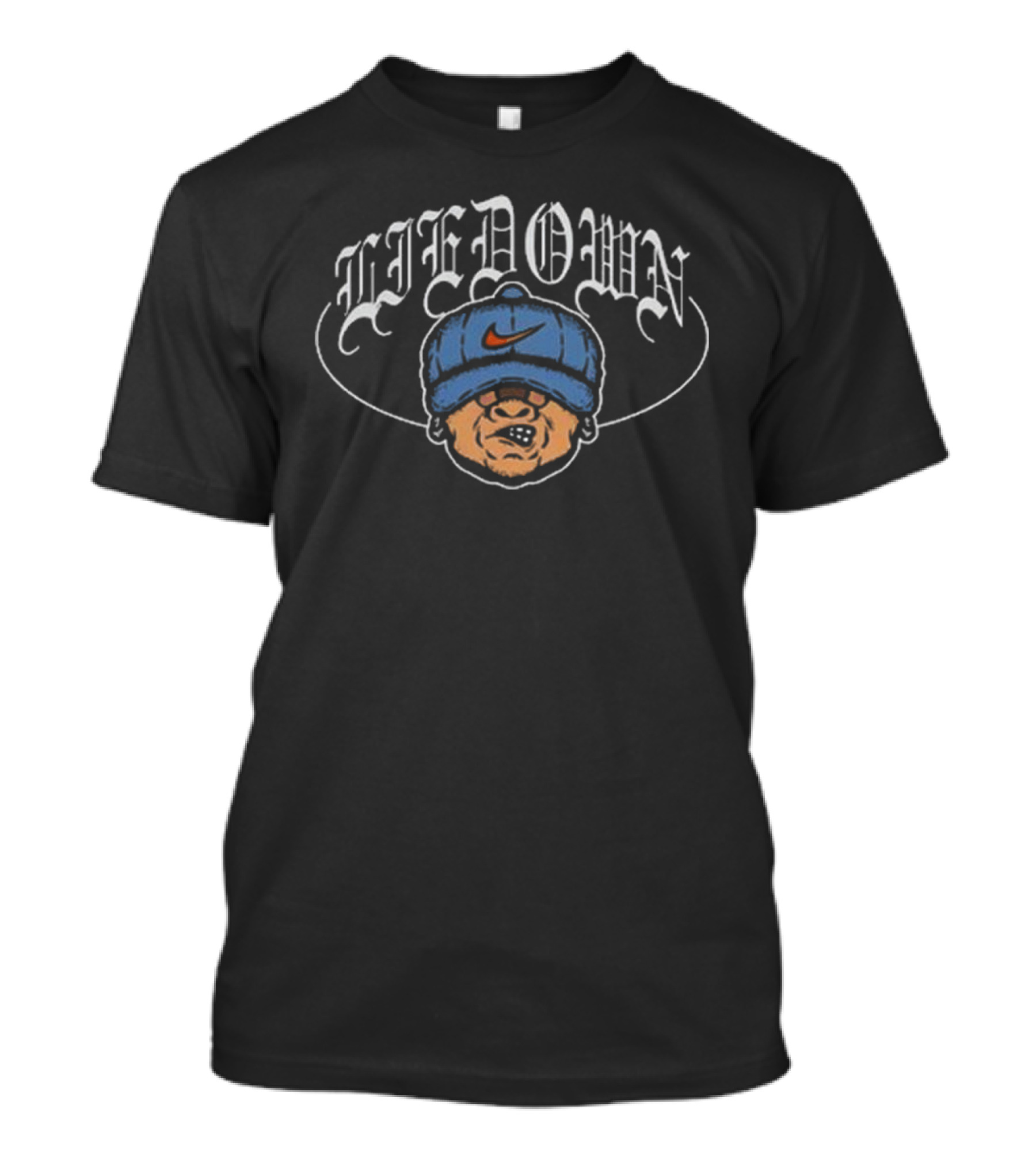 LIE DOWN S.E.A Tour 2025 Blue Cap T-Shirt