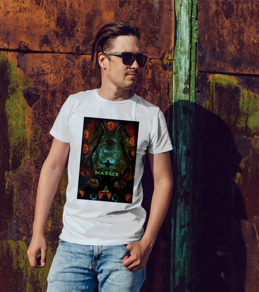 Matrix Bio-Mechanical Vision By Pablo Olivera T-Shirt