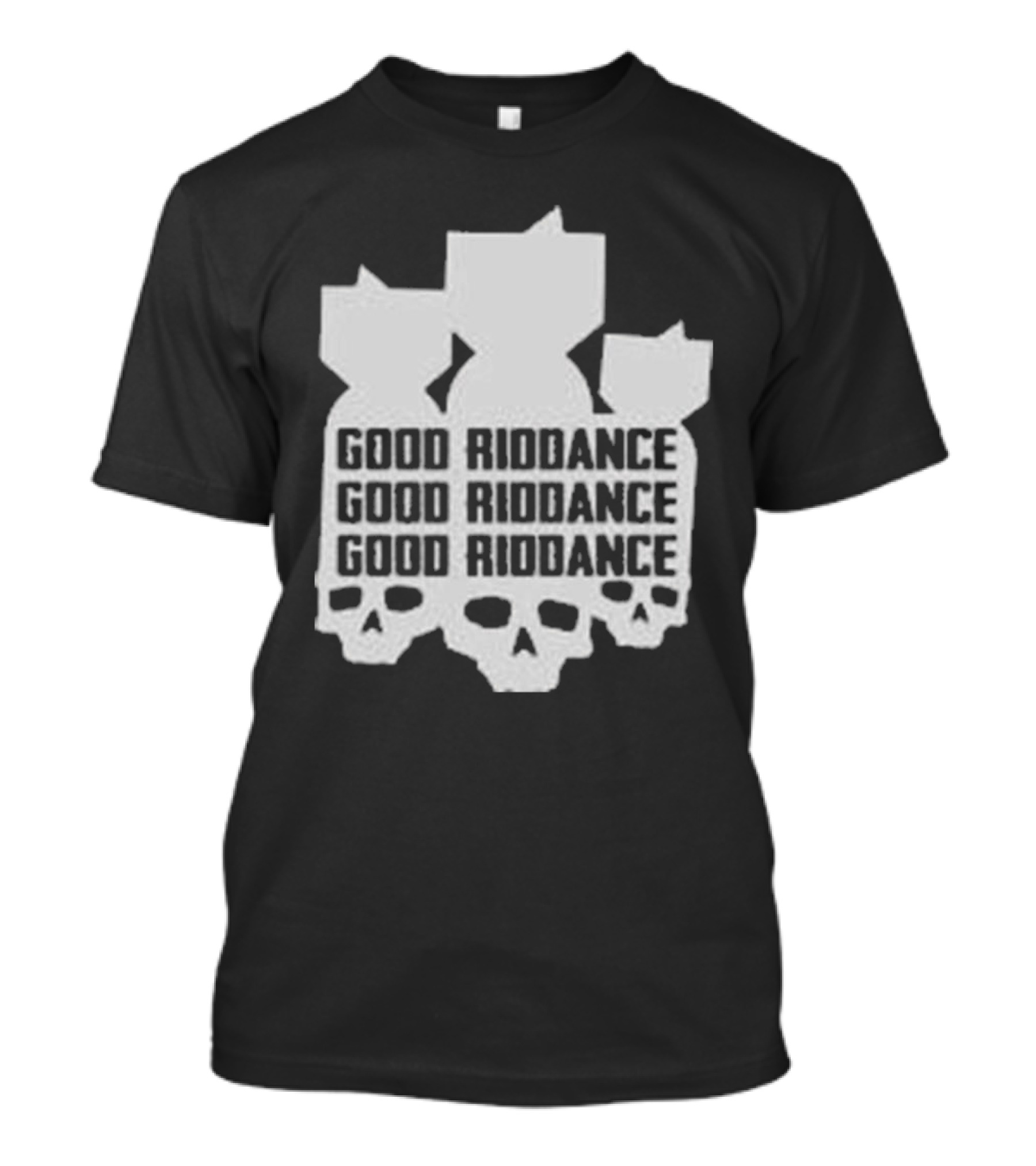 Good Riddance Bomb Drop Skull Trio T-Shirt