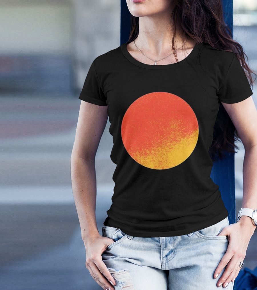 Silverstein Don’t Let Me Get Too Low Sunset Circle T-Shirt