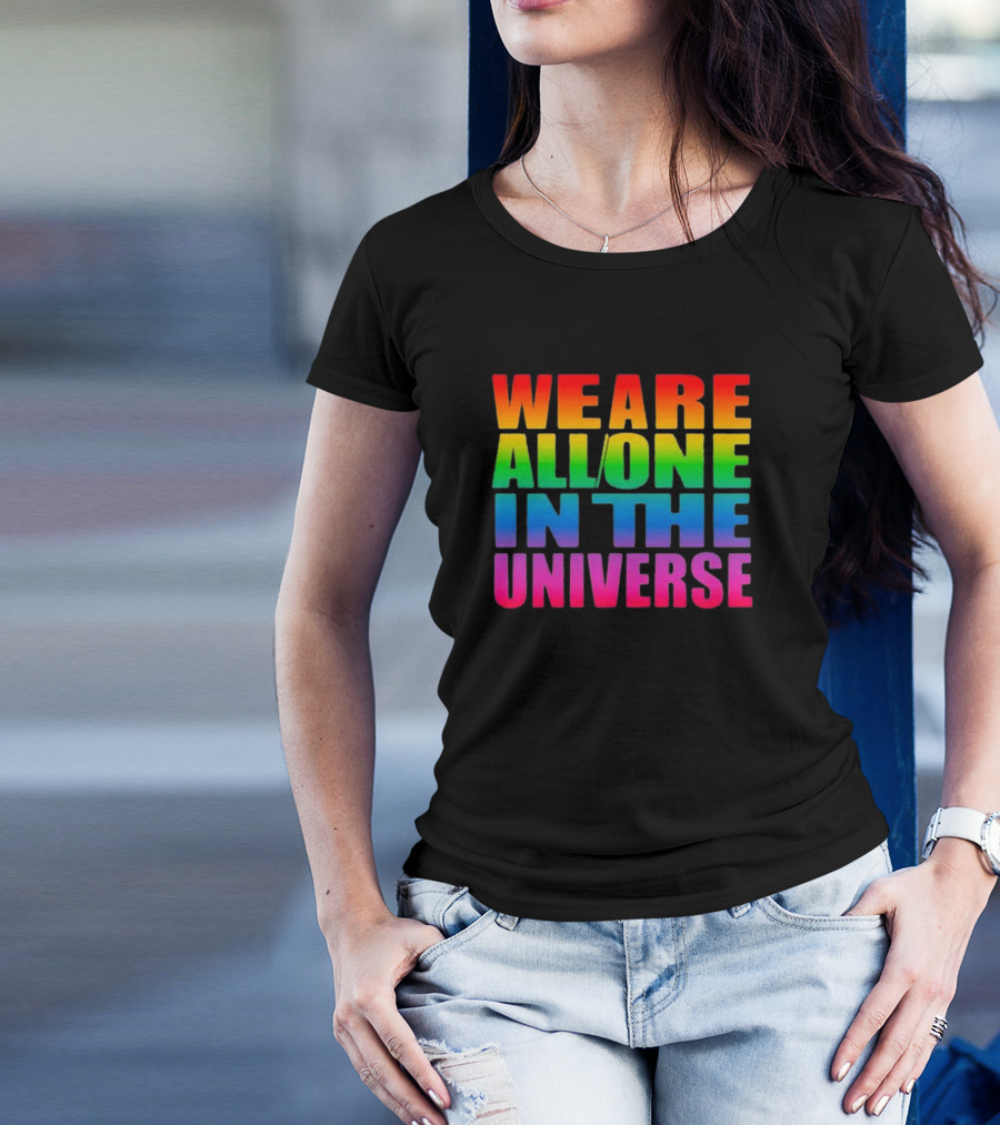 We Are All One In The Universe Coldplay Music Of Spheres World Tour 2025 T-Shirt