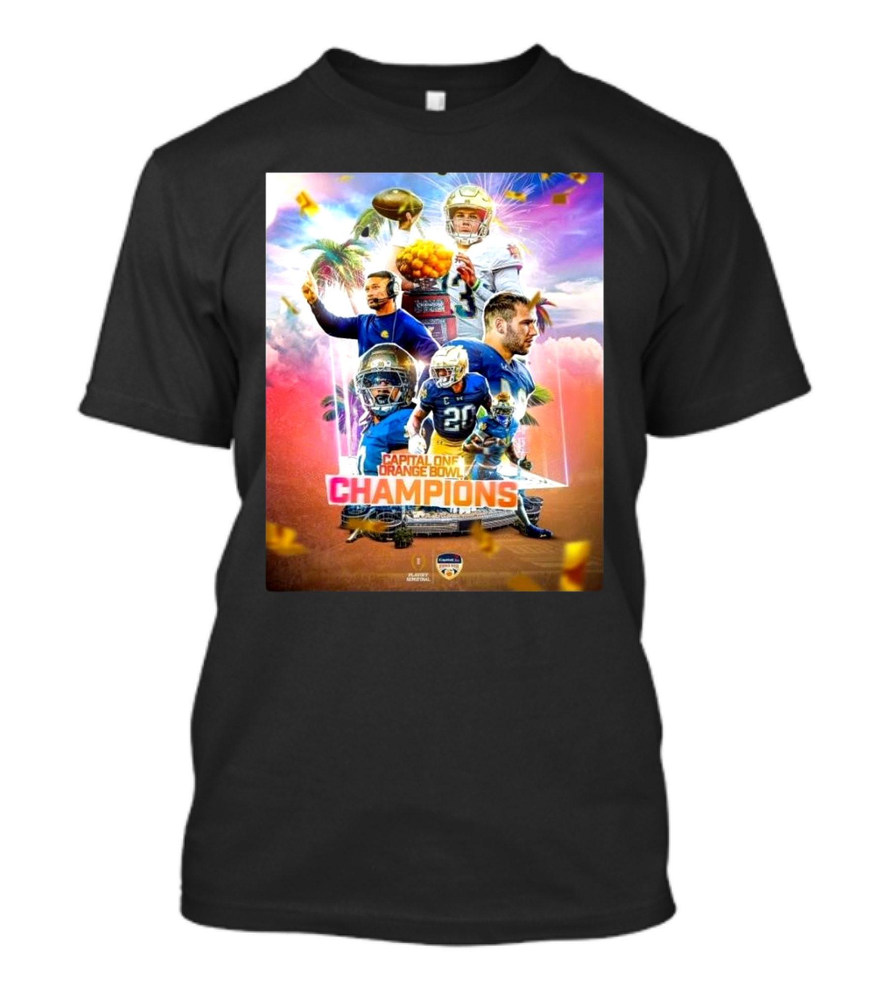 Capital One Orange Bowl Champions Notre Dame Fighting Irish Vs. Penn State Nittany Lions T-Shirt