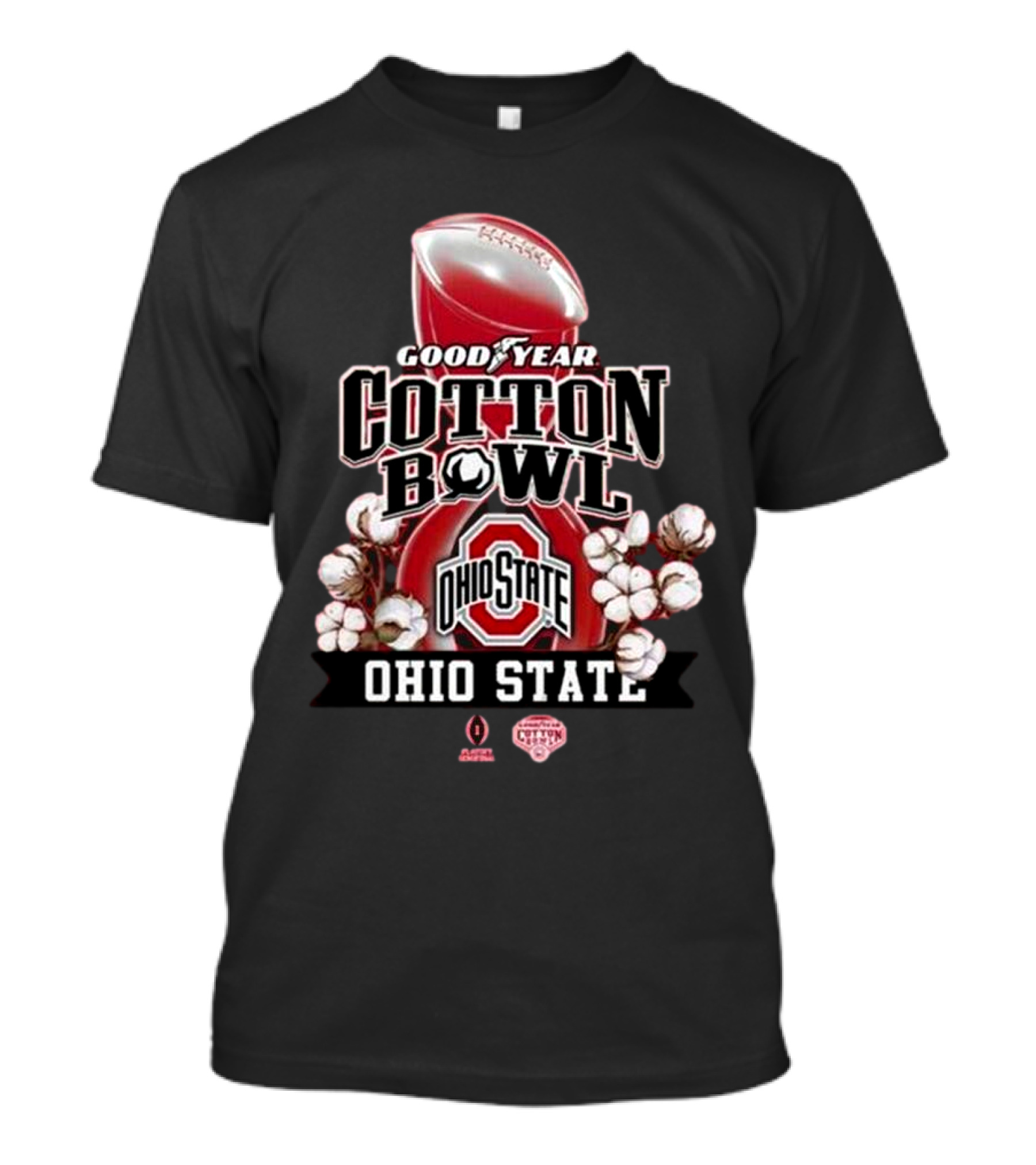 Ohio State Football Goodyear Cotton Bowl Champions Ohio State Cup 2025 NCAA T-Shirt