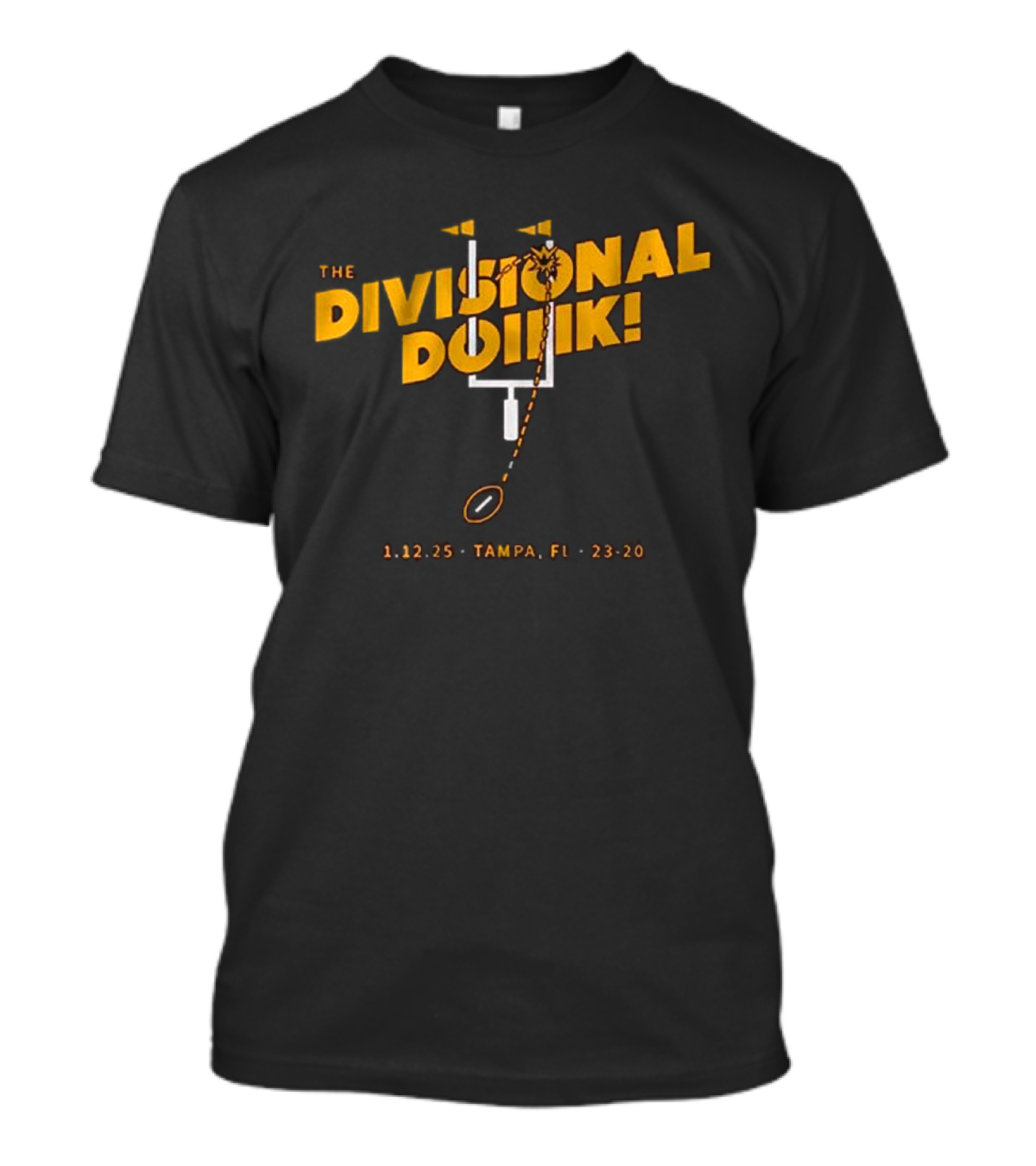 The Divisional Doink 1.12.25 Tampa FL 23-20 Washington Football T-Shirt