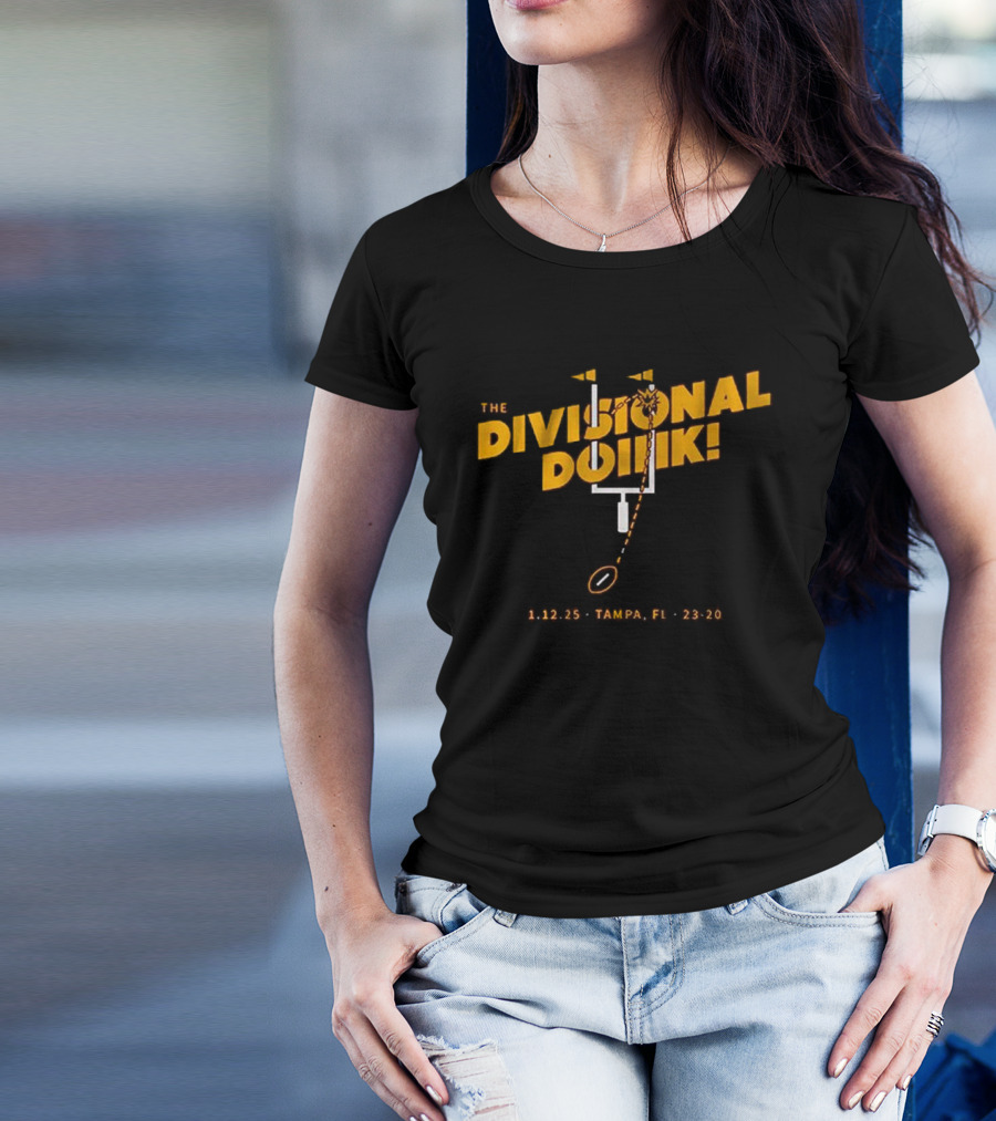 The Divisional Doink 1.12.25 Tampa FL 23-20 Washington Football T-Shirt