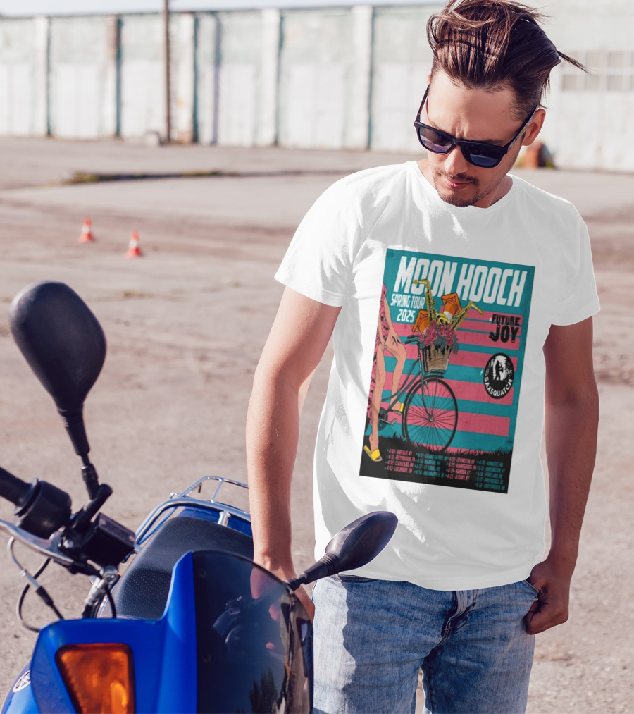 Moon Hooch Spring Tour 2025 Future Joy Sasquatch T-Shirt