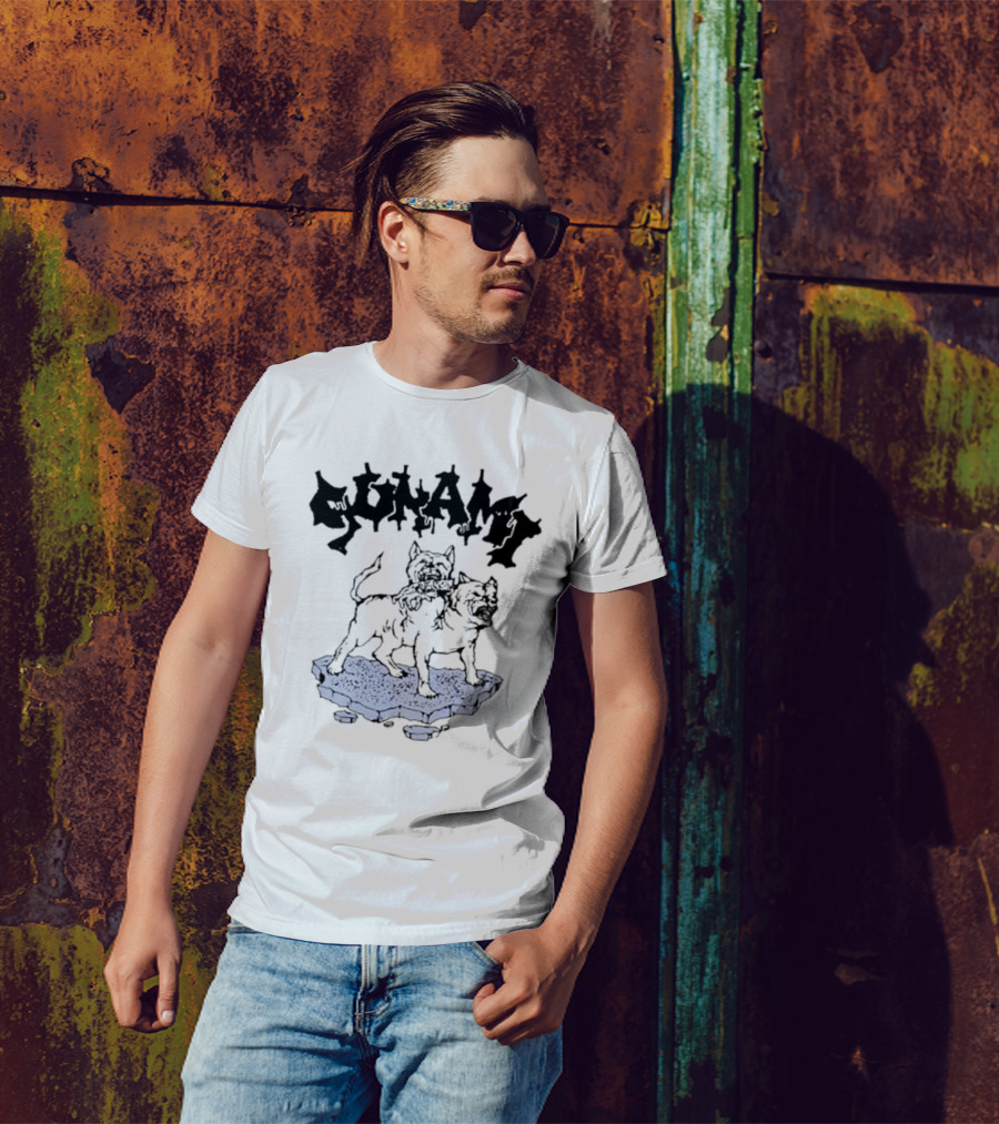 Sunami Dual Dogs Fierce T-Shirt