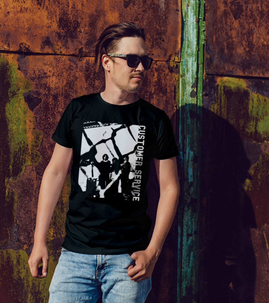 Customer Service Retro Boy Band T-Shirt