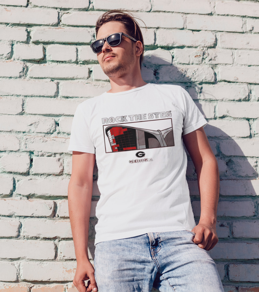 Georgia Bulldogs Rock The Steg Arena Georgia T-Shirt
