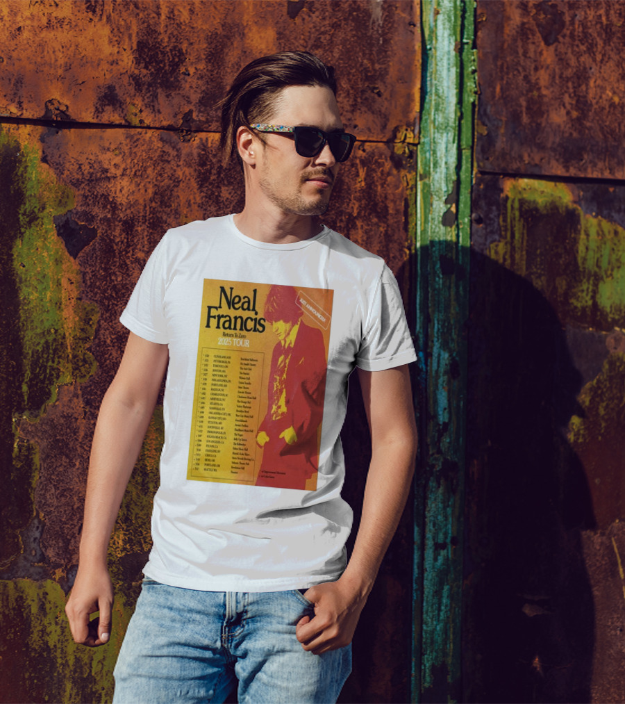 Neal Francis Return To Zero 2025 Tour Just Announced T-Shirt