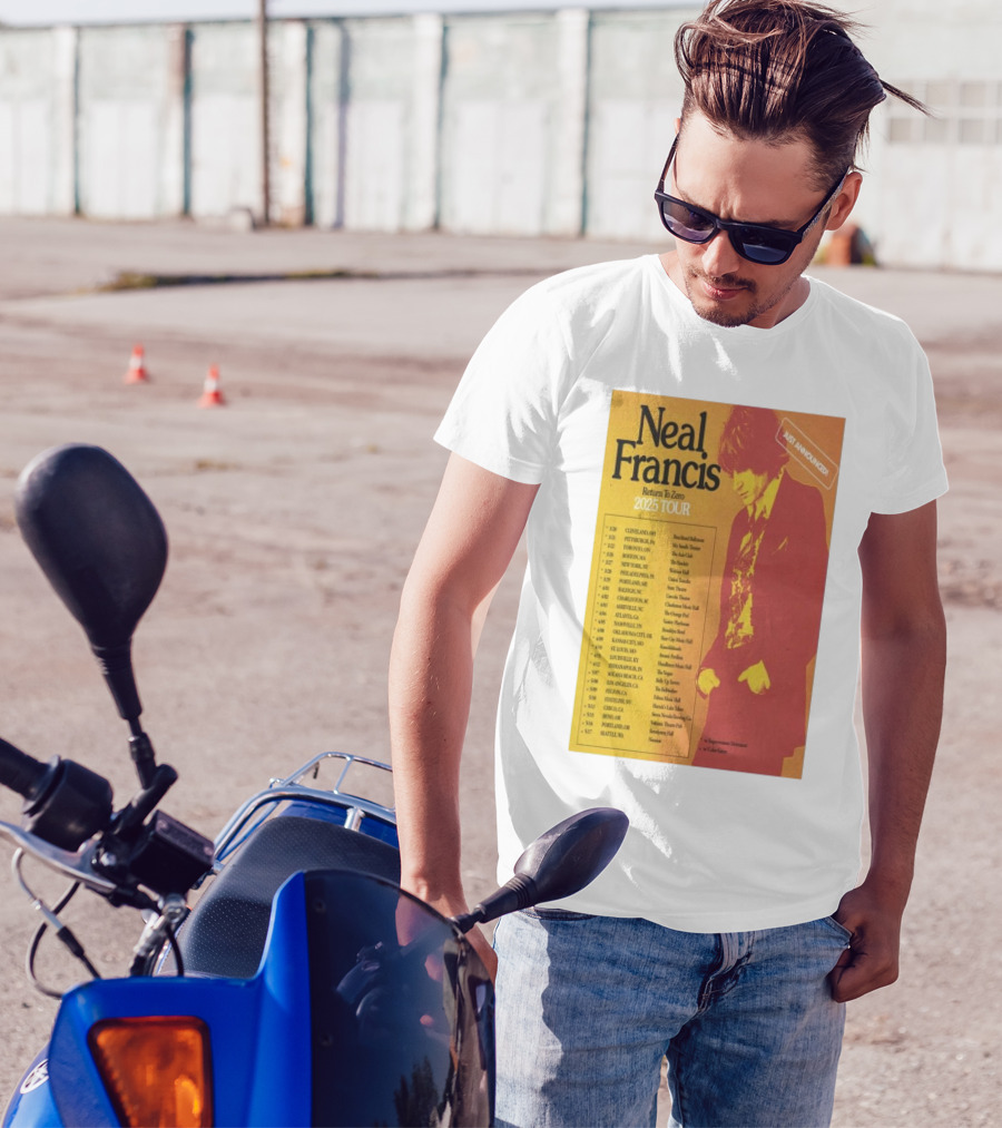 Neal Francis Return To Zero 2025 Tour Just Announced T-Shirt