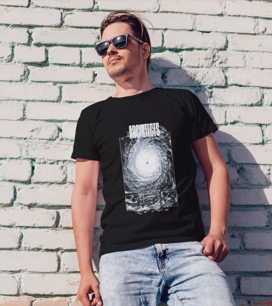 Architects Nowhere To Go Blackhole Spiral T-Shirt