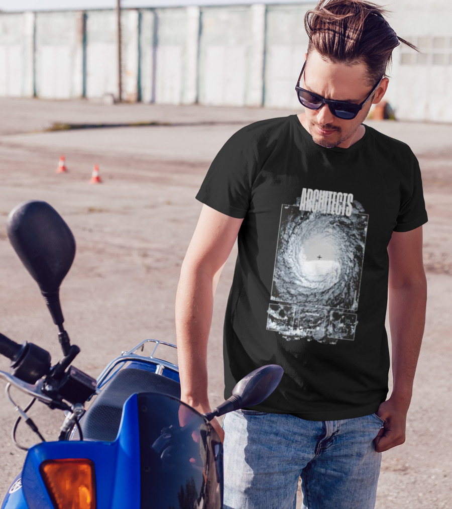 Architects Nowhere To Go Blackhole Spiral T-Shirt