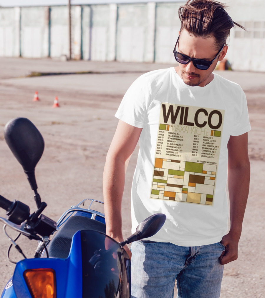 Wilco Waxahatchee American South Tour 2025 Dates And Locations T-Shirt