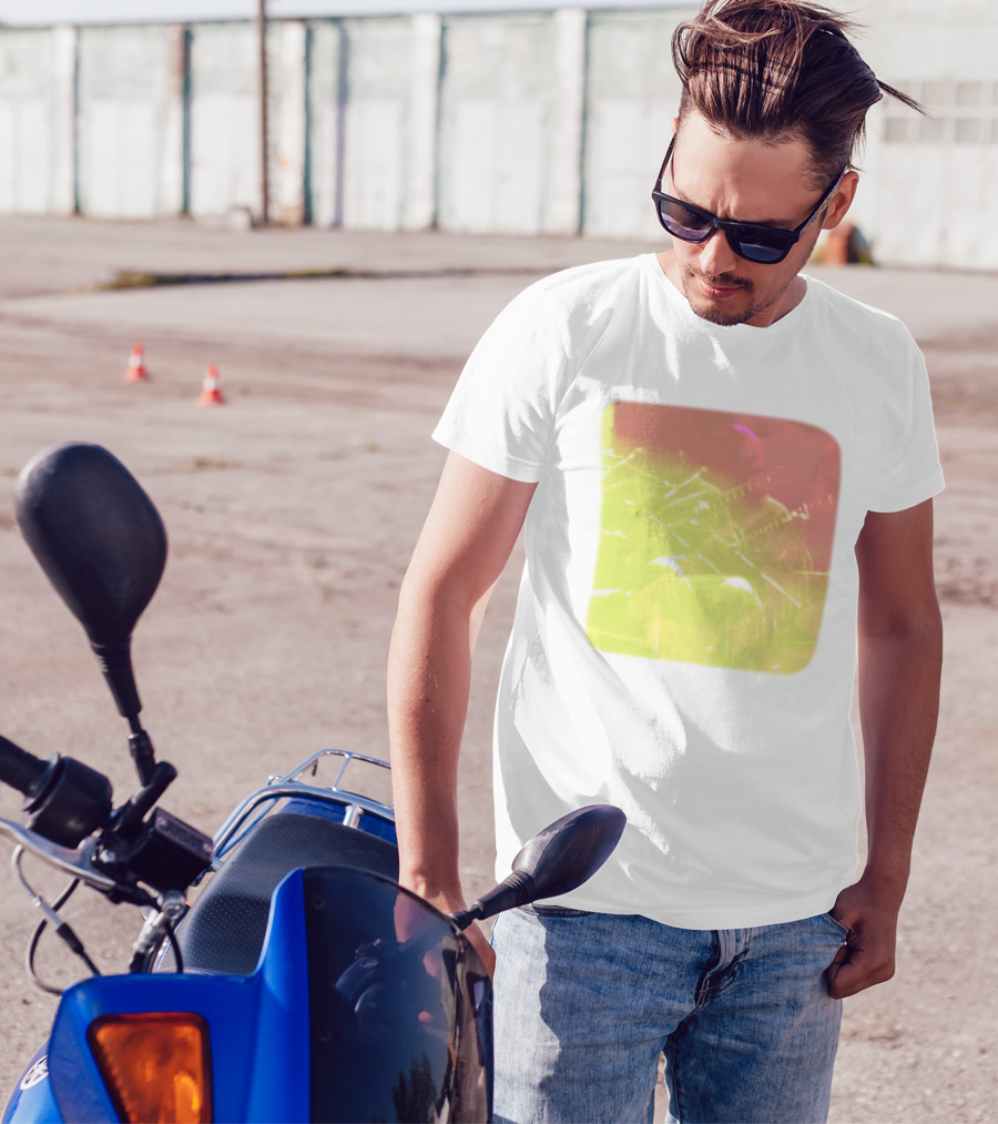 Big Thief Live At Revolution Hal Multicolored Guitar Overlay T-Shirt