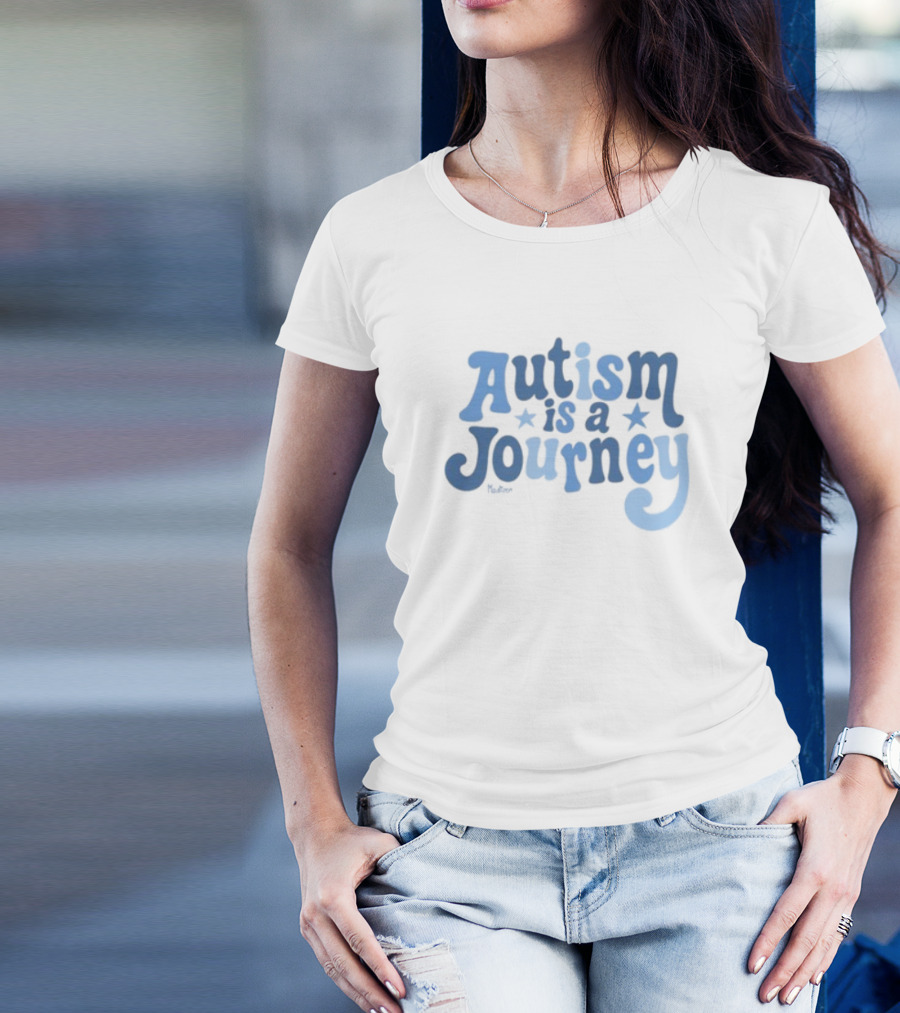 Autism Is A Journey Madison Marilla With Stars T-Shirt