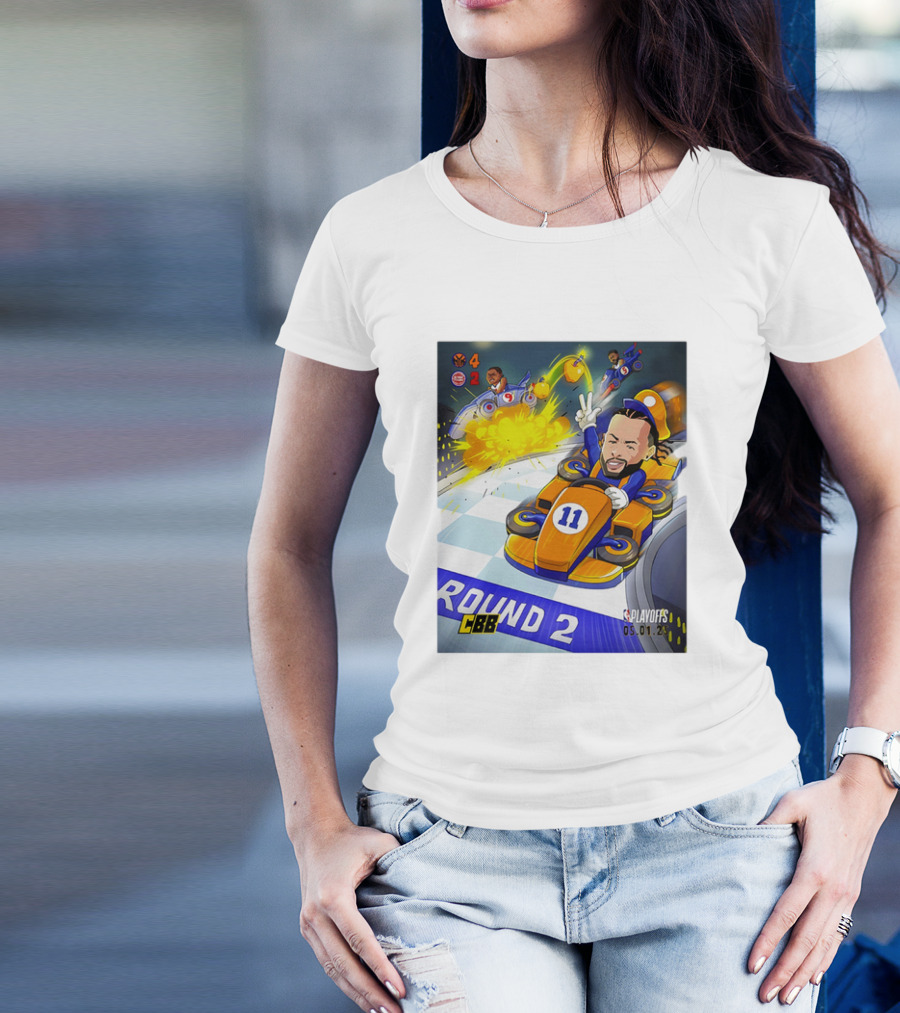 CBB Playoffs 2025 Round 2 Cartoon 05.01.25 T-Shirt