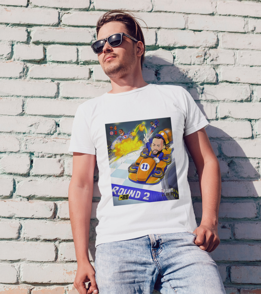 CBB Playoffs 2025 Round 2 Cartoon 05.01.25 T-Shirt