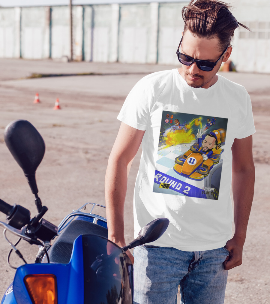 CBB Playoffs 2025 Round 2 Cartoon 05.01.25 T-Shirt