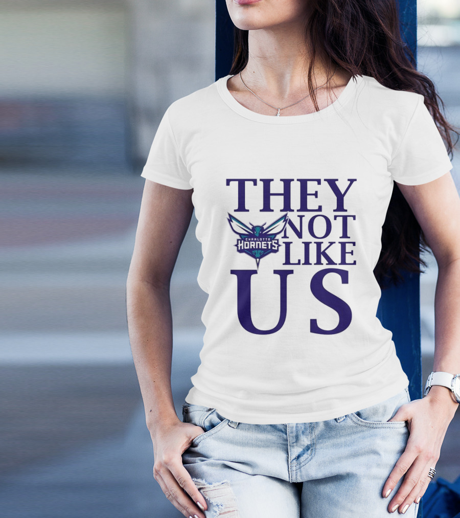 Charlotte Hornets They Not Like Us T-Shirt