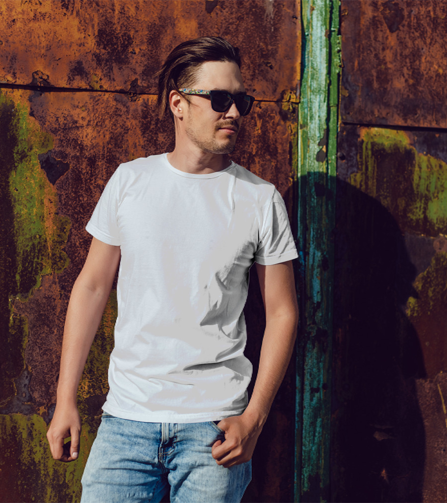 Devour Feculence Bold Typography Statement T-Shirt