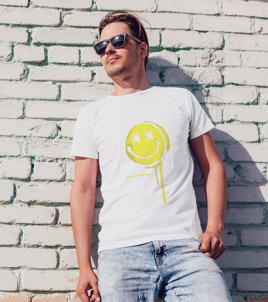 Electric Callboy Dripping Smiley Face T-Shirt