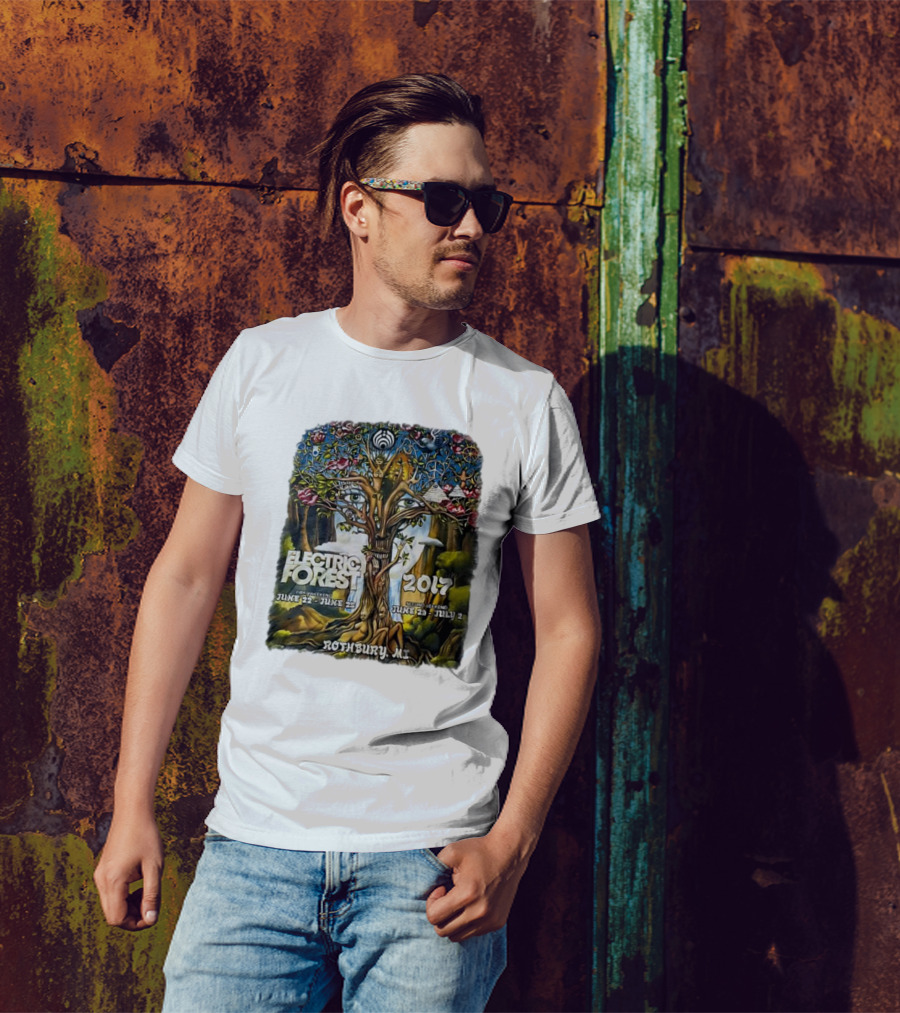 Electric Forest 2017 Tree Art June 22-25 Rothbury MI T-Shirt