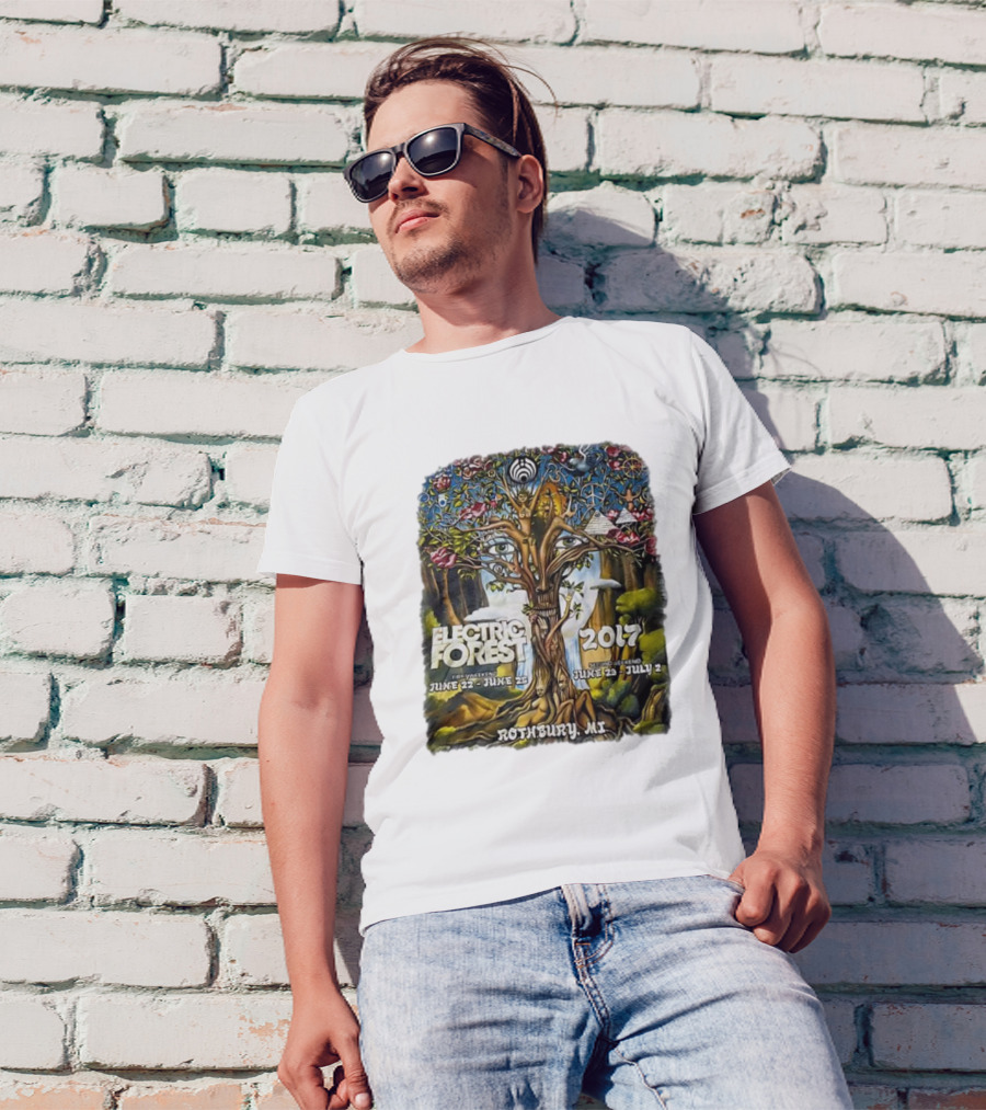 Electric Forest 2017 Tree Art June 22-25 Rothbury MI T-Shirt