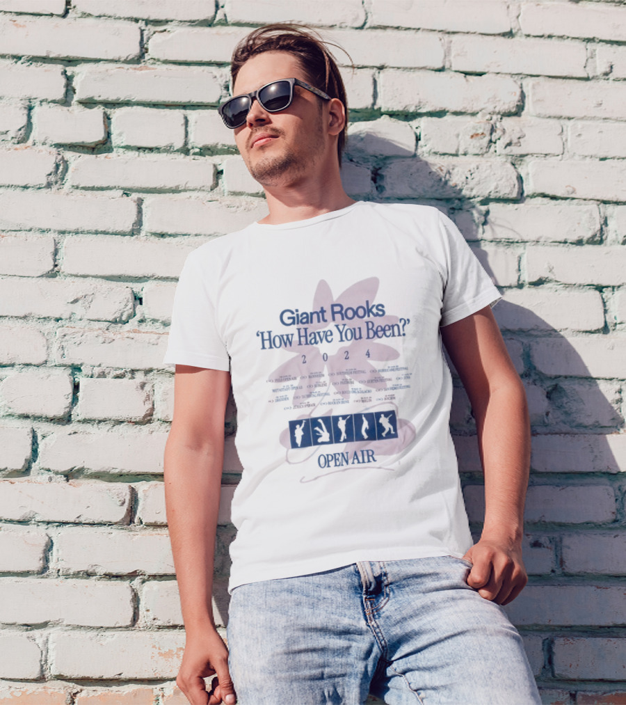 Giant Rooks How Have You Been Open Air 2024 Tour T-Shirt